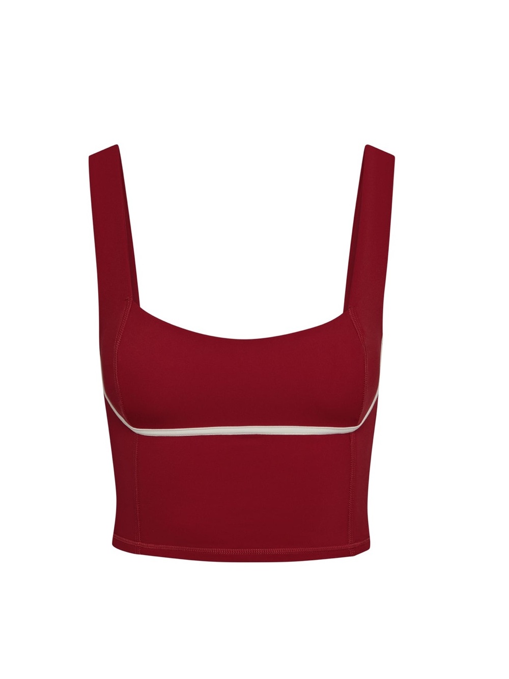 Monday Swimwear Body Zion Tank Top In Cherry/Ivory